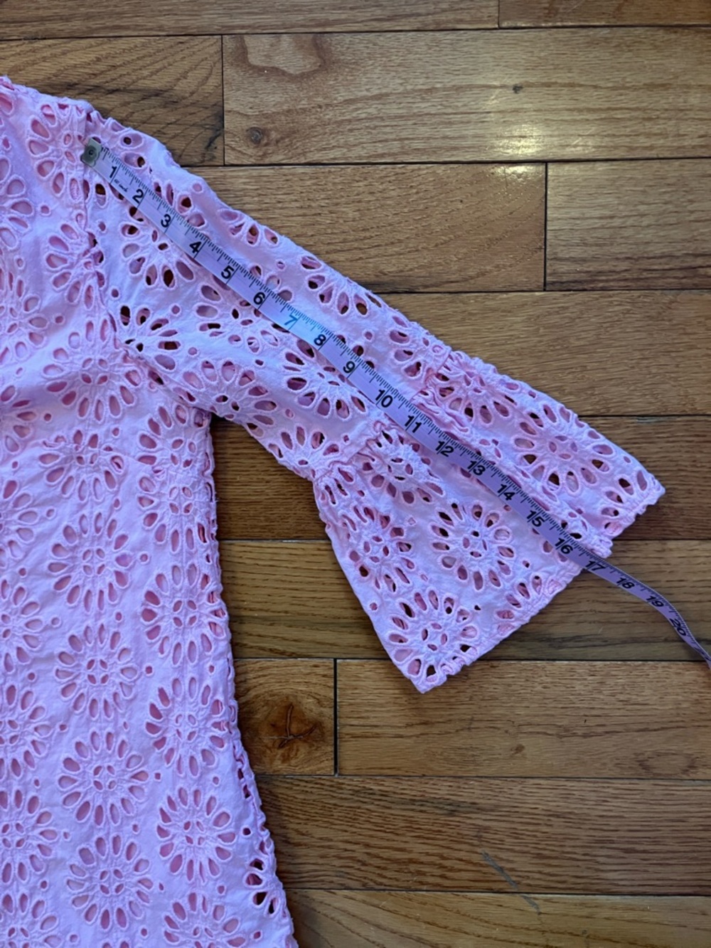 Lilly Pulitzer - Women’s Pink Peony Bekah Eyelet Dress - Medium - Picture 6 of 12